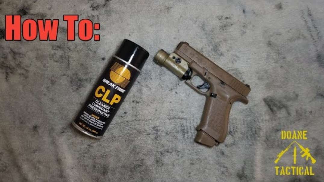 How To - Clean and Lubricate a Glock 19x (works for all Glocks)