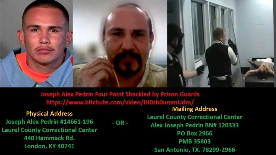 Joseph Alex Pedrin , Congressional Report Misconduct in Federal Prisons Is Tolerated or Ignored