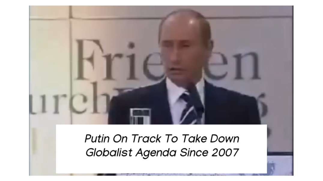 Putin On Track Since 2007