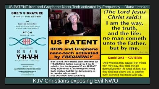 US PATENT Iron and Graphene Nano-Tech activated by Frequency – Diana Lenska