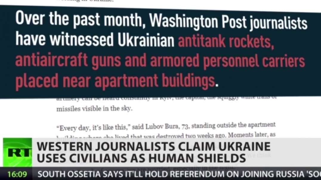 Ukraine Approved Human Shields