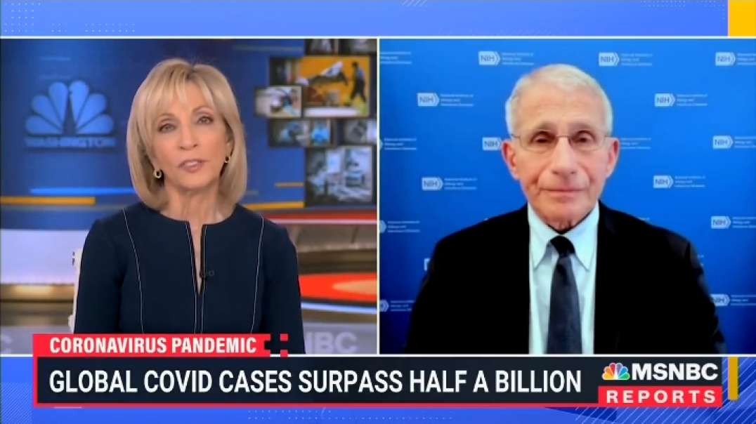 NEW - Dr. Fauci: "You use lockdowns to get people vaccinated."
