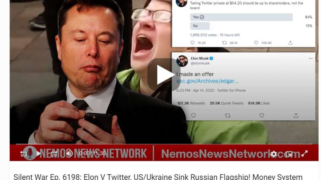 Dustin Nemos-Silent War Ep 6198 Elon V Twitter USUkraine Sink Russian Flagship Money System Dying.mp4