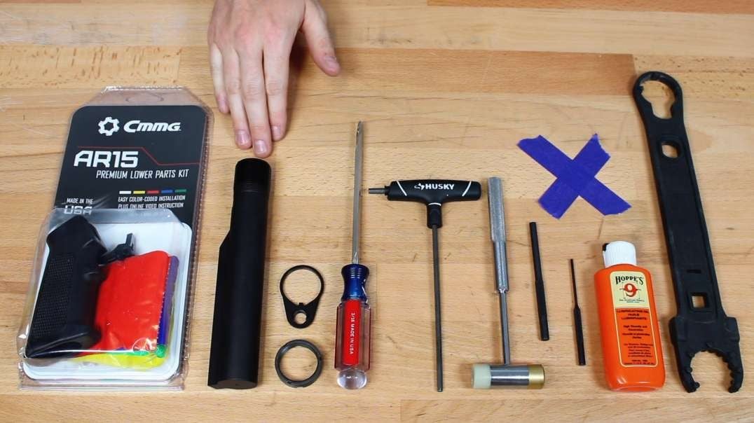 How to Install AR-15 Lower Parts Kit