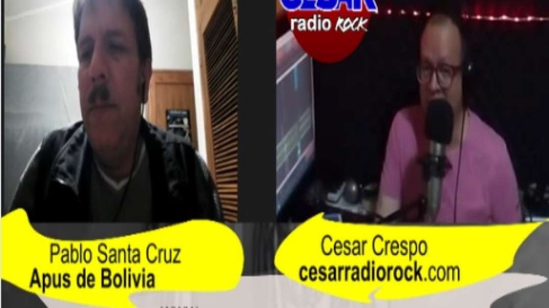 APUS DE BOLIVIA EN CESAR RADIO ROCK - RANKING #1: CONTACTO EN LOS ANDES.