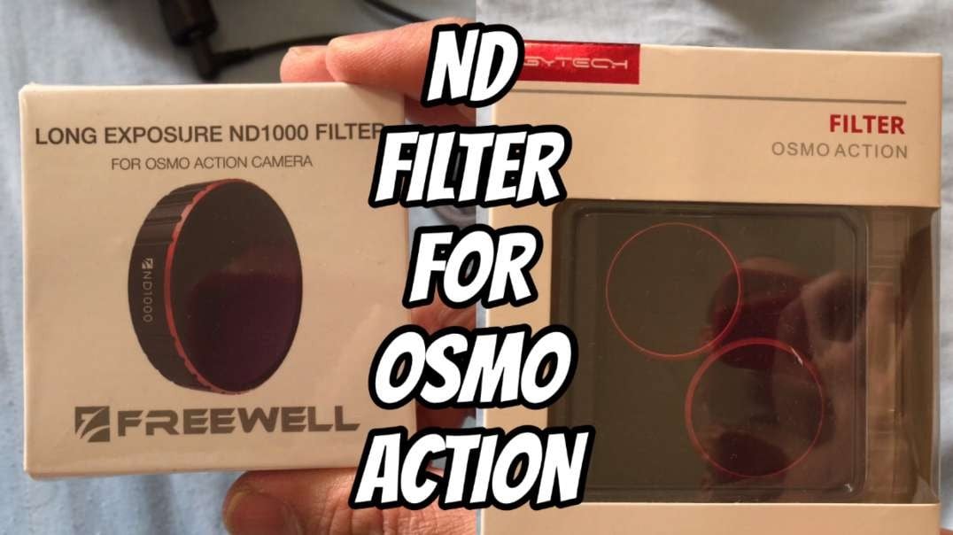 Unboxing pgytech and freewell ND FILTER for osmo action