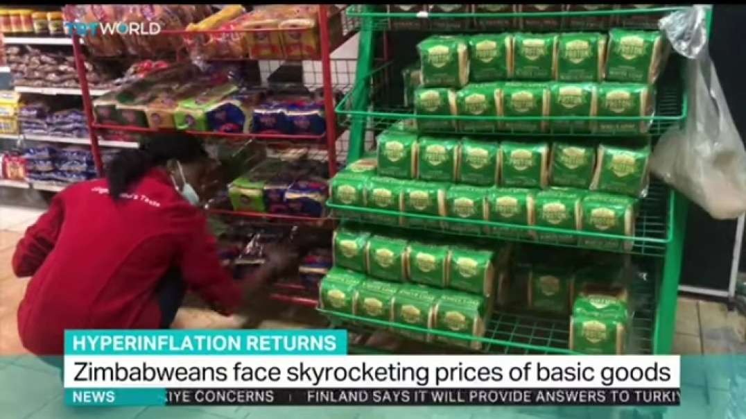 Zimbabweans face skyrocketing prices of basic goods.mp4