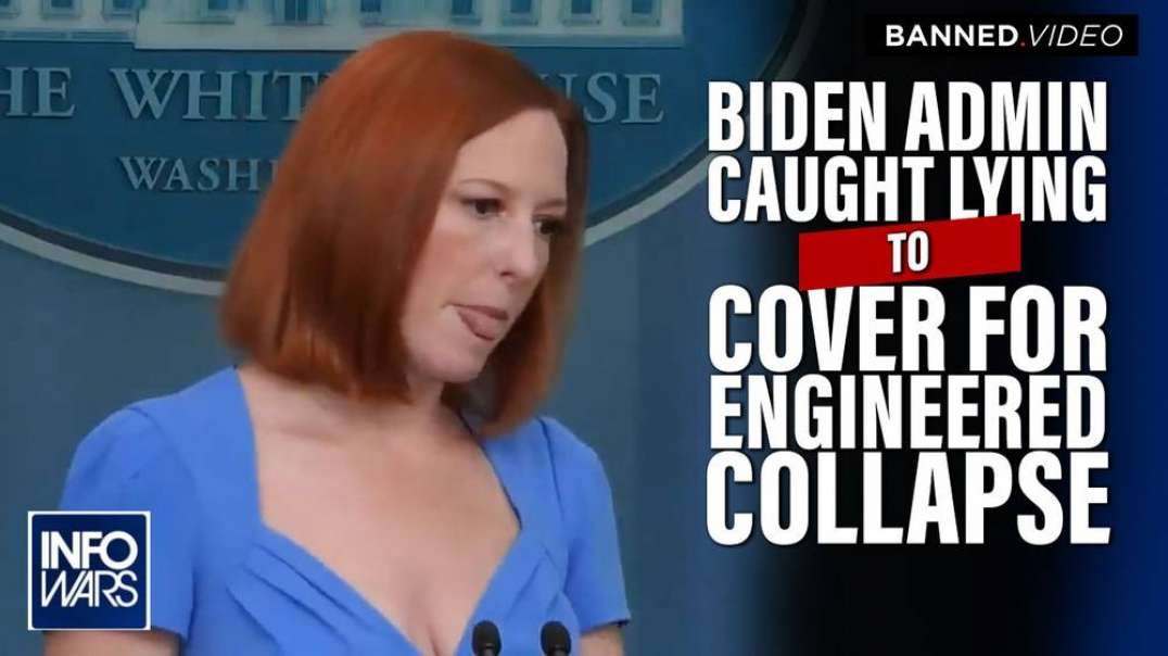 Biden Admin Caught Lying to Hide Engineered Collapse