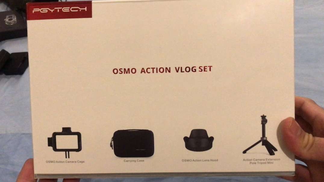UNBOXING PGYTECH VLOG SET for osmo action