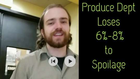 A produce manager says he loses 6%-8% to spoilage because