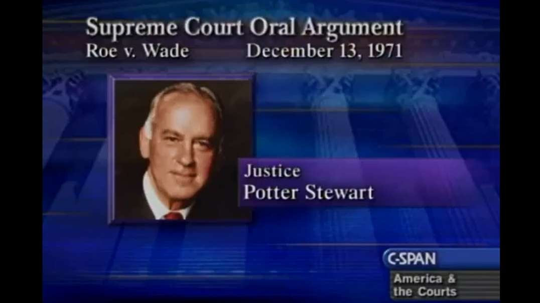 Roe v. Wade 1971 Oral Arguments Supreme Court Abortion