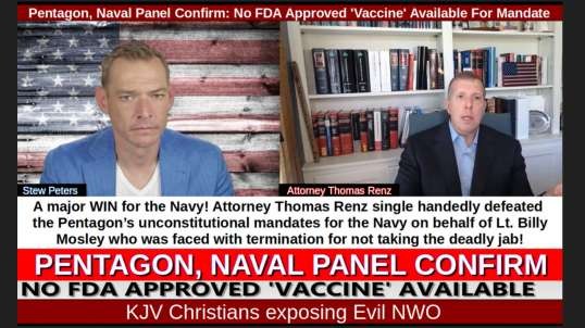 Pentagon, Naval Panel Confirm No FDA Approved 'Vaccine' Available For Mandate