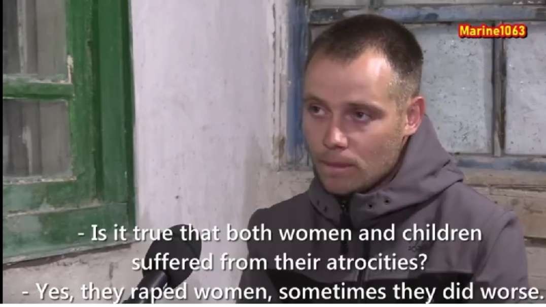 Swastikas Burned on Women - POW confessions from Nazis and one Ukraine soldier