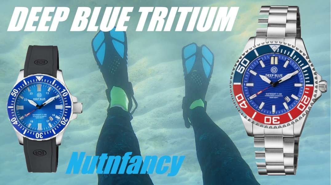 Oceanic Tritium: $100 off These Deep Blue watches