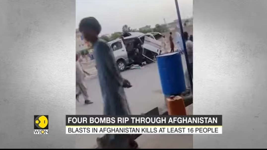 Explosions rock Afghanistan, ISIS claims responsibility for three attacks that k.mp4