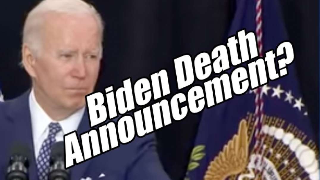Biden Death Announcement by Obama Prophetic Word.  Get Relief from Allergies..mp4