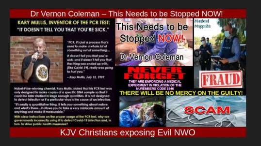 Dr Vernon Coleman - This Needs to be Stopped NOW!