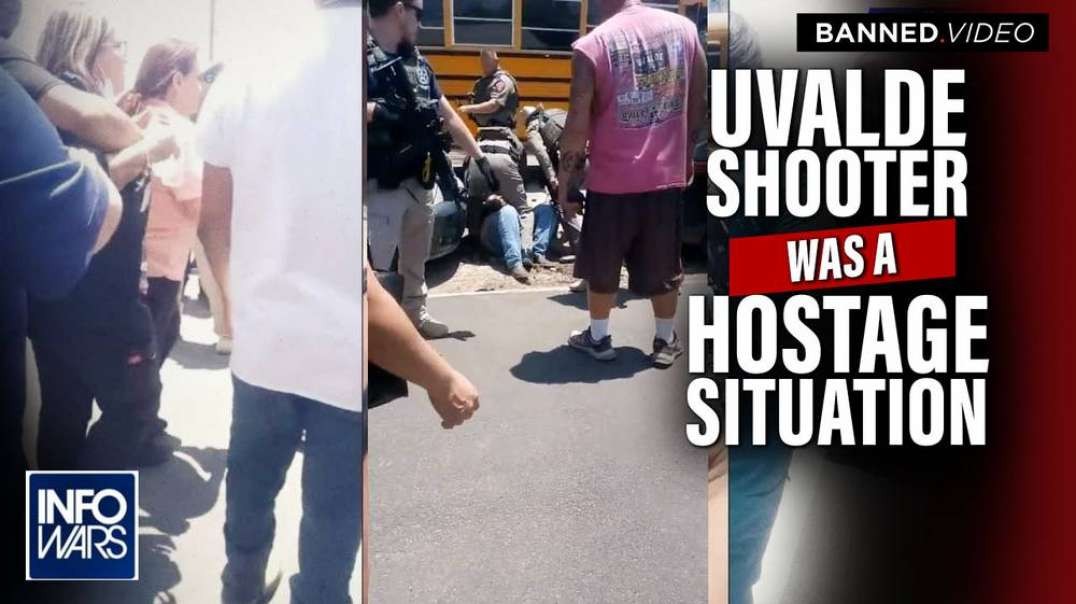 BREAKING- Police Claim Uvalde Shooter Barricaded Himself in Classroom Taking Children Hostage Leading to 'Police Standdown'