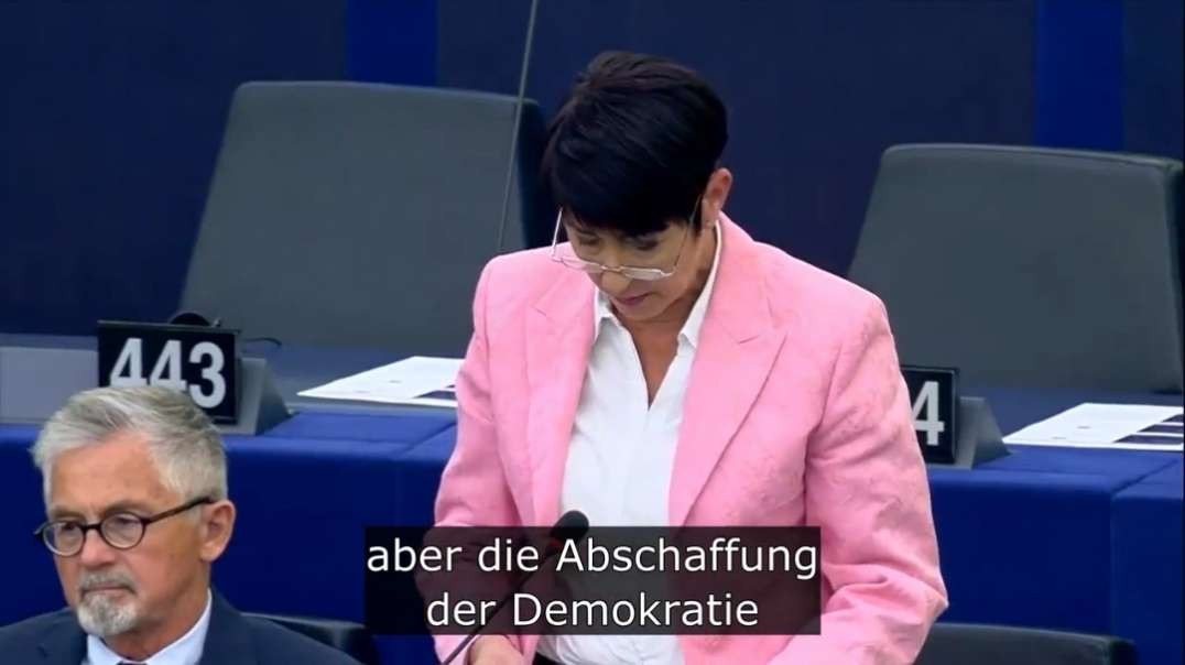 L'eroica eurodeputata Christine Anderson si confronta con il trattato dell'OMS e invita gli elettori a ritenere i eurodeputati responsabili  "Potresti non esserne consapevol ⏬