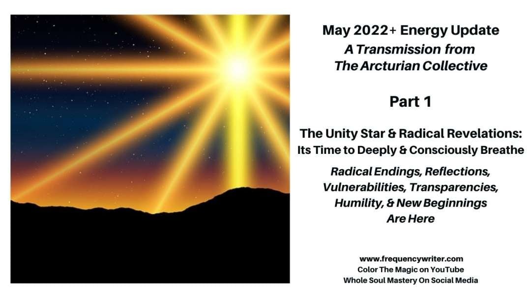 May 2022+ ~ The Unity Star: Radical Revelations, Endings, Vulnerabilities, & New Beginnings Are Here