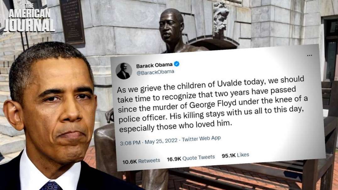 Obama Overshadows Uvalde Tragedy With George Floyd's Death