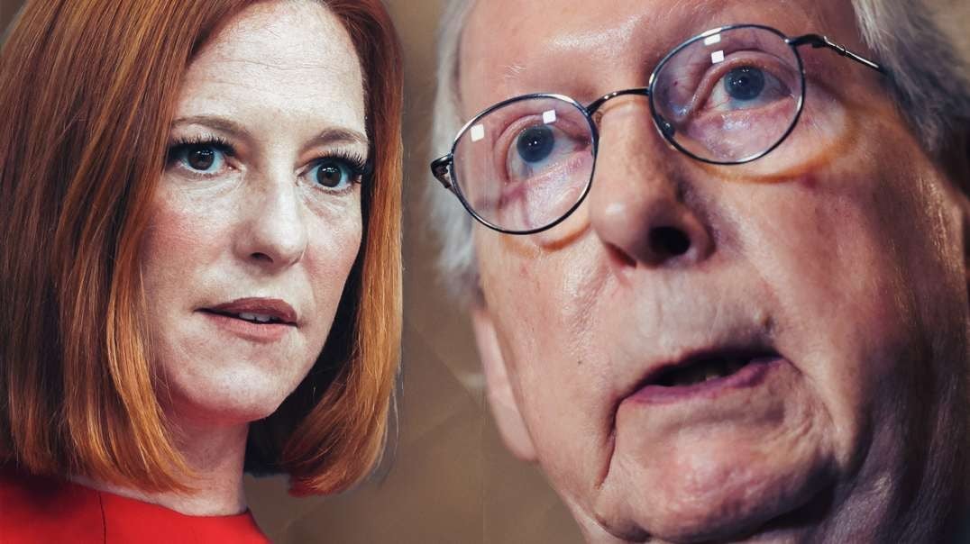 Jen Psaki Incites Violence And Mitch McConnell Calls For War