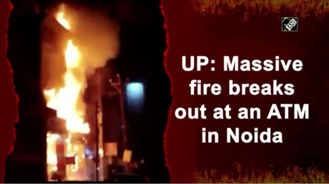 Fire At Building In Noida, No Casualty Reported_HD.mp4