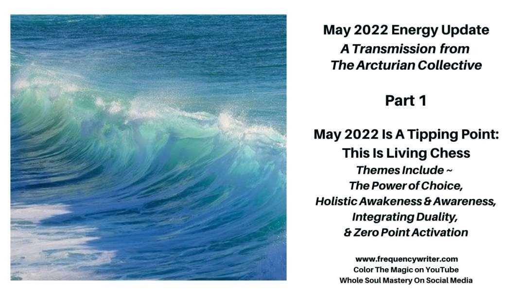 May 2022 Is A Tipping Point:  Themes of Living Chess,  Integrating Duality, & Zero Point Activation