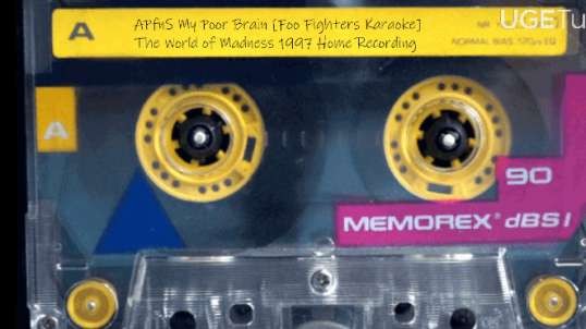 @apfns 1997 Karaoke Recording of My Poor Brain by The Foo Fighters