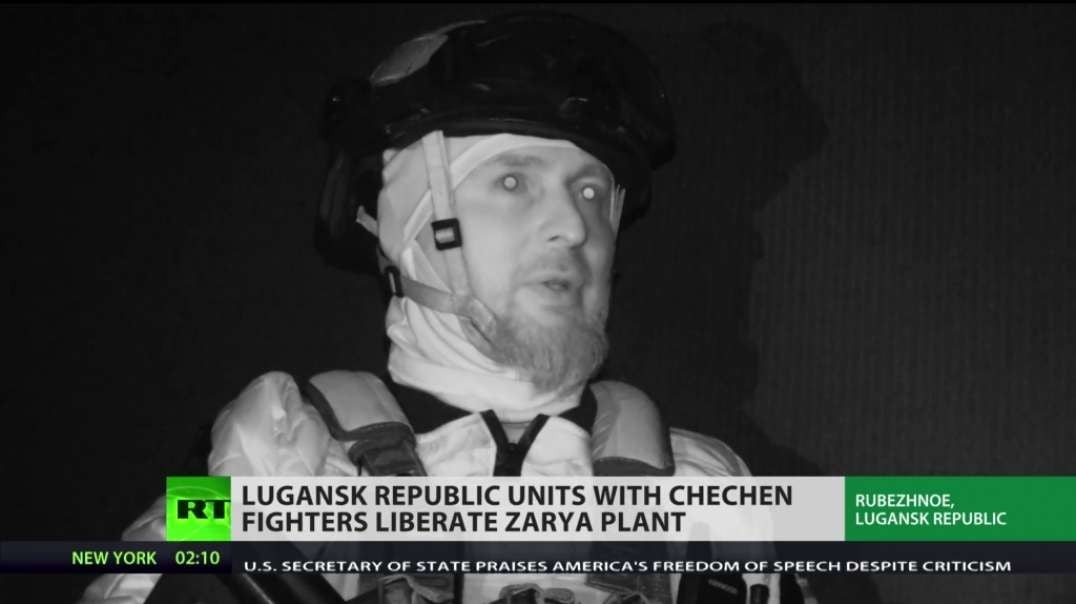 LPR & Chechens Liberate Zarya Plant