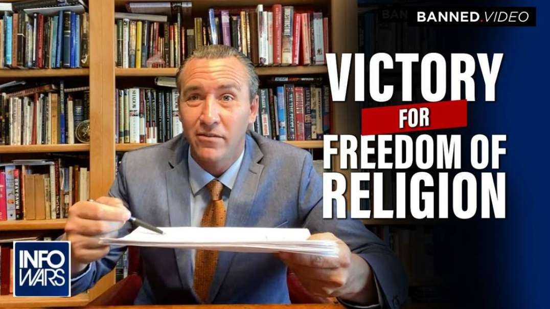 Federal Court Ruling- Freedom of Religion Wins, Pastor Tony Spell Joins Infowars to Share His Victory