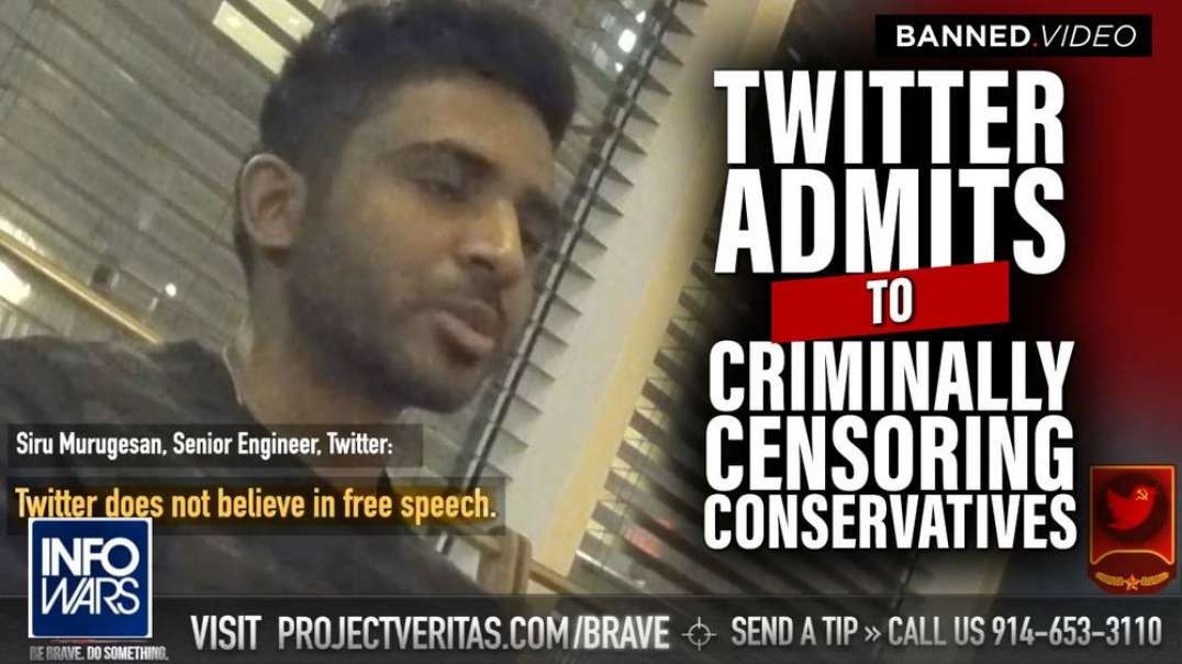 Twitter Admits to Criminally Censoring Conservatives in New Hidden Video