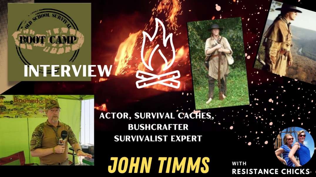 OLD SCHOOL JOHN TIMMS BOONEDOCKRY SURVIVAL CACHES