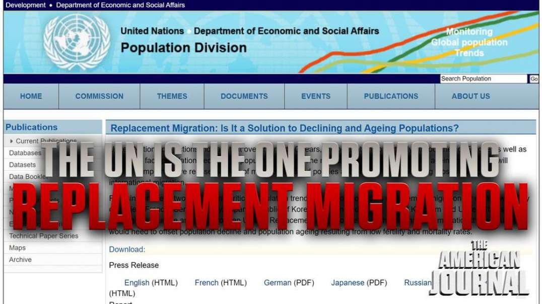 The UN Is Pushing The Dangerous “Replacement Migration” Conspiracy Theory