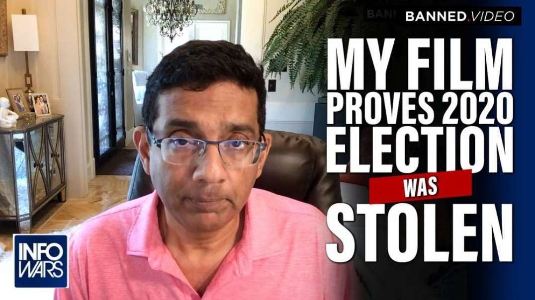 EXCLUSIVE- 2000 Mules Director Dinesh D’Souza says 'Our Film Proves Joe Biden is Not the President'