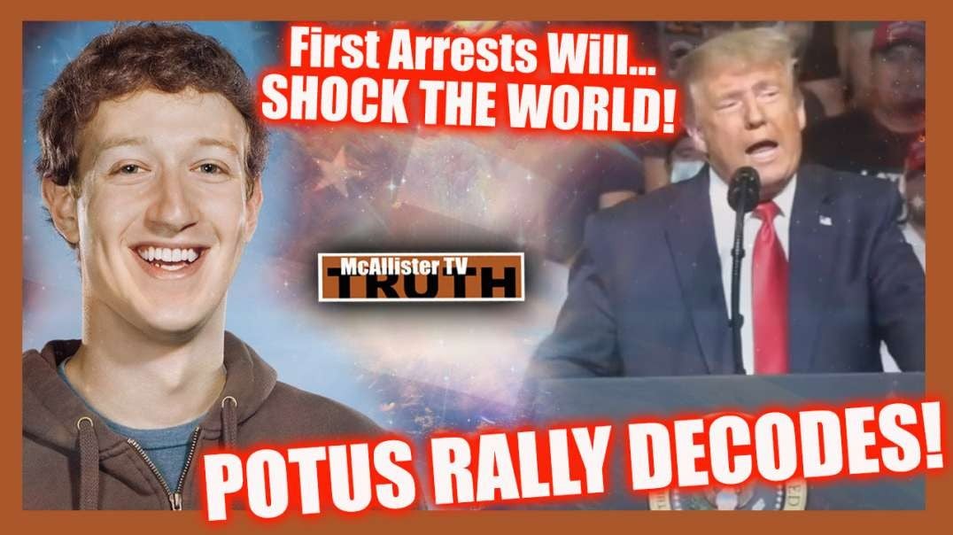 RALLY DECODES! ZUCK FIRST ARREST?! WENDY...OBAMA...THE STANDARD! DISCLOSURE IS HERE!
