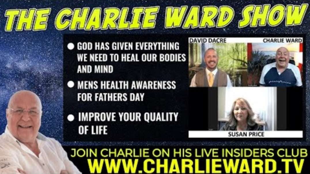 MENS HEALTH AWARENESS FOR FATHERS DAY WITH SUSAN PRICE, DAVID DACRE & CHARLIE WARD
