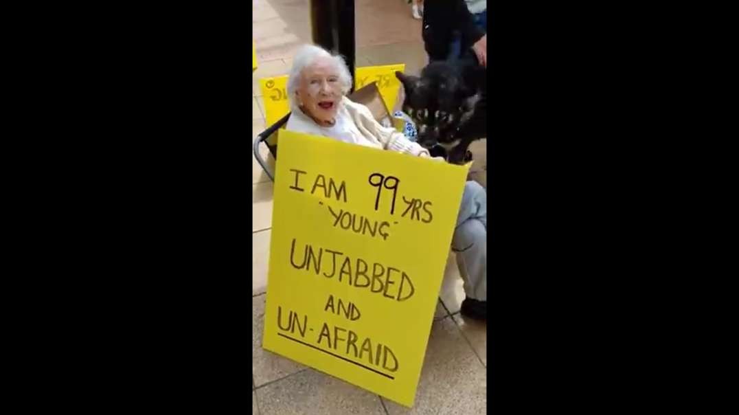99 Year Old Woman Thinks It's a Hoax!
