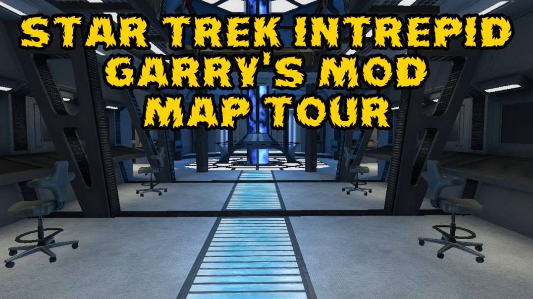 Star Trek Voyager Intrepid Class Starship Garry's Mod Ported Map Tour Part 1