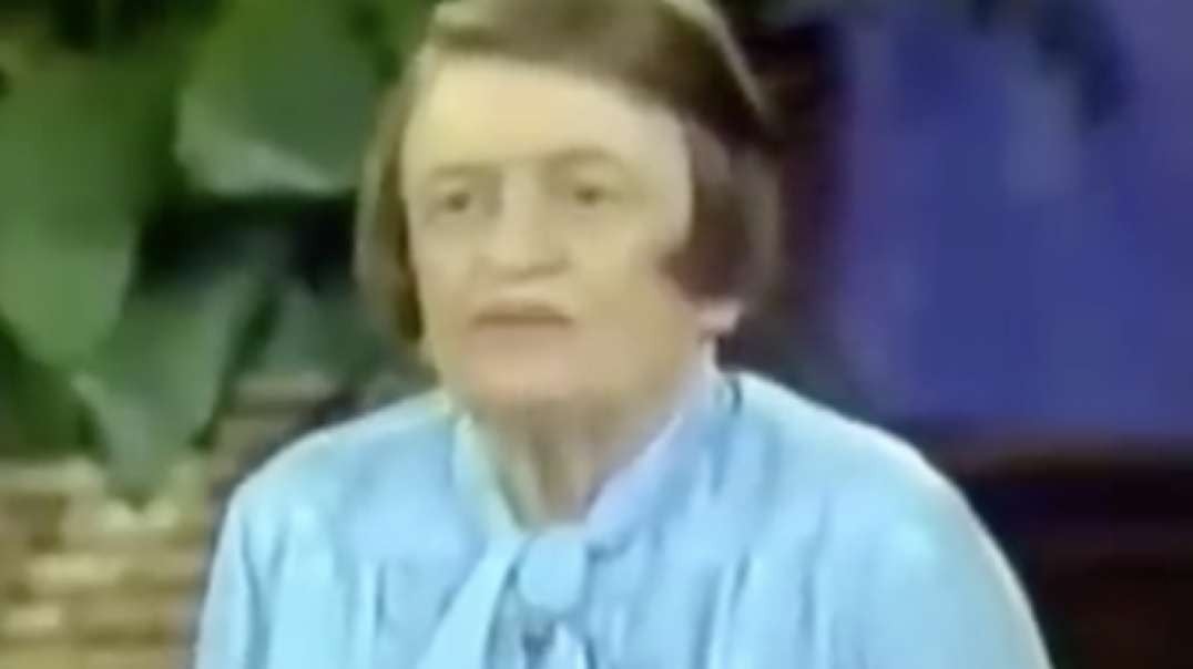 Ayn Rand Interviewed By Phil Donahue