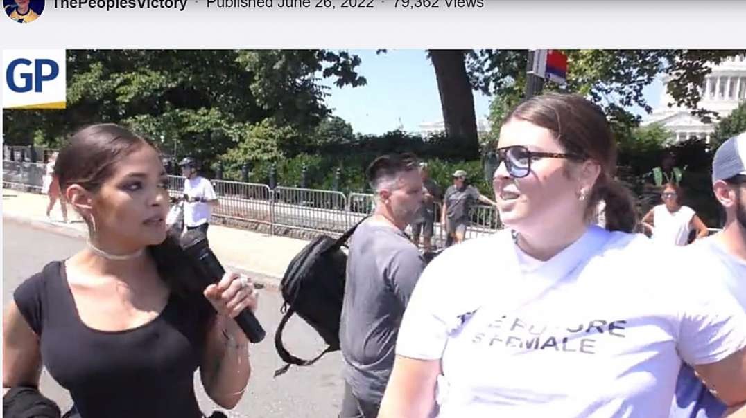 Stupid Mentally Ill Liberals Antagonize Gateway Pundit Reporter For Asking Questions Outside Of The Supreme Court.