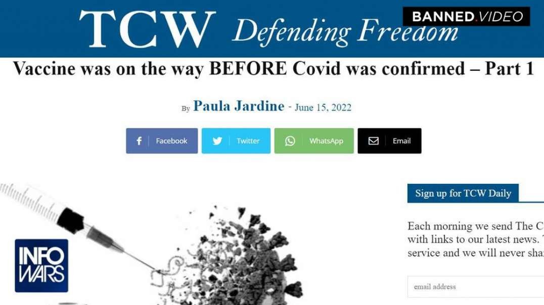 More Evidence Shows Entire COVID Pandemic And Vaccine Rollout Was Planned Years In Advance