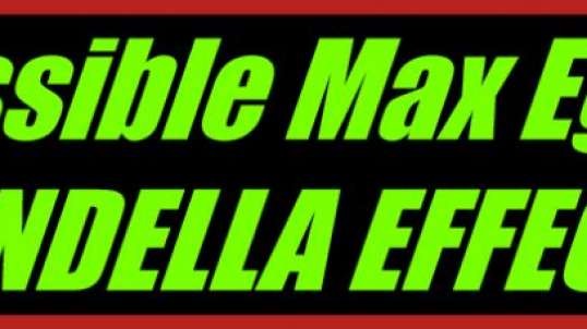 Possible Max Egan MANDELLA EFFECT.