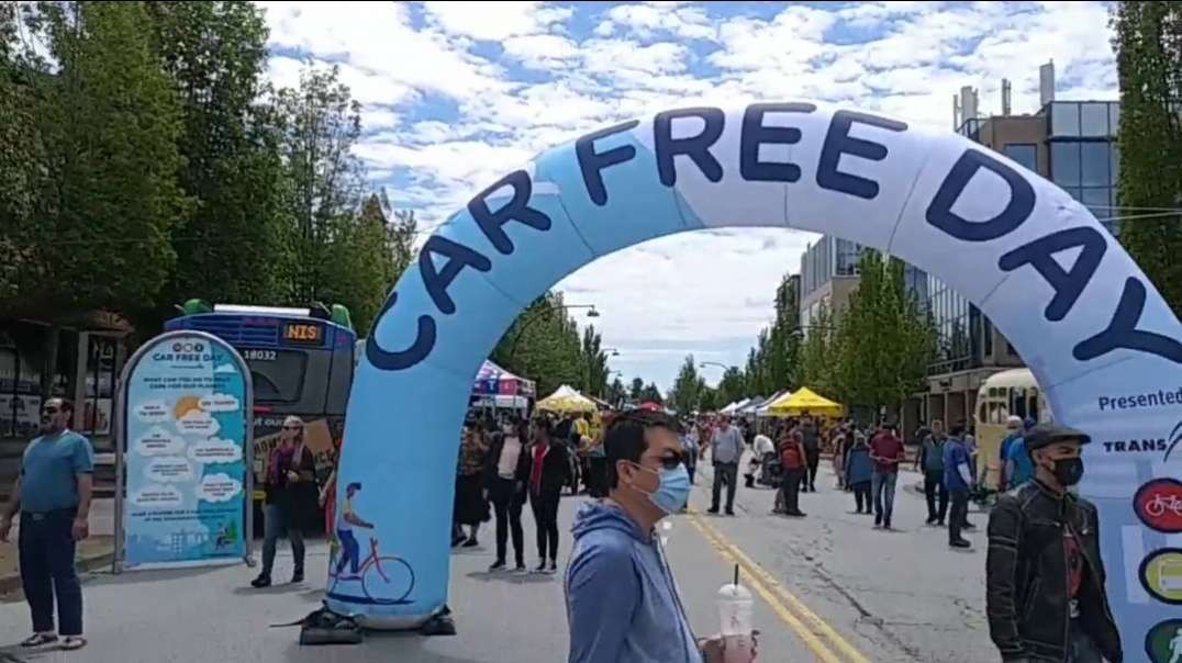 Surrey BC inaugural Carfree Day Festival June 2022