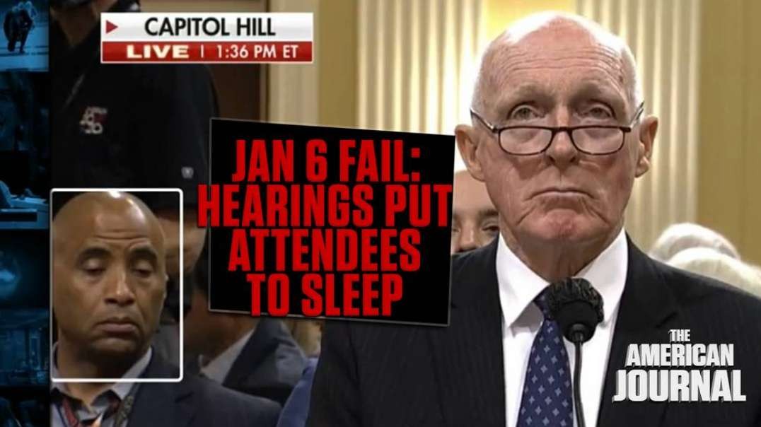 Jan 6 FAIL! Audience Members Are Literally Falling Asleep During Hearings