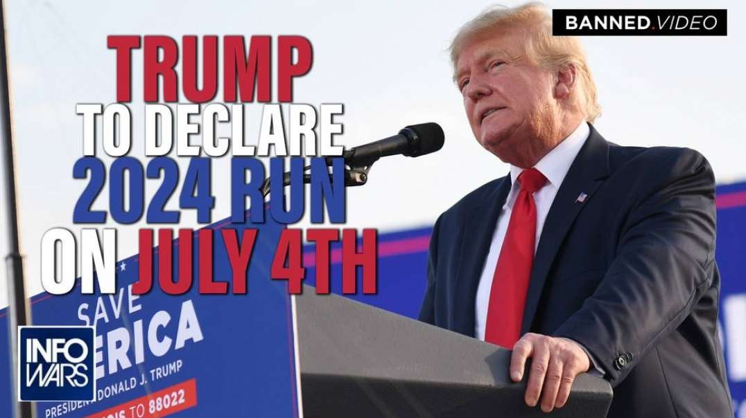 EXCLUSIVE- Trump To Declare 2024 Run On July 4th Says Roger Stone