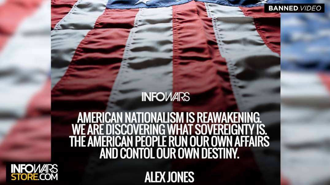 #ALEXJONES DELIVERS A MESSAGE OF HOPE TO HUMANITY!
