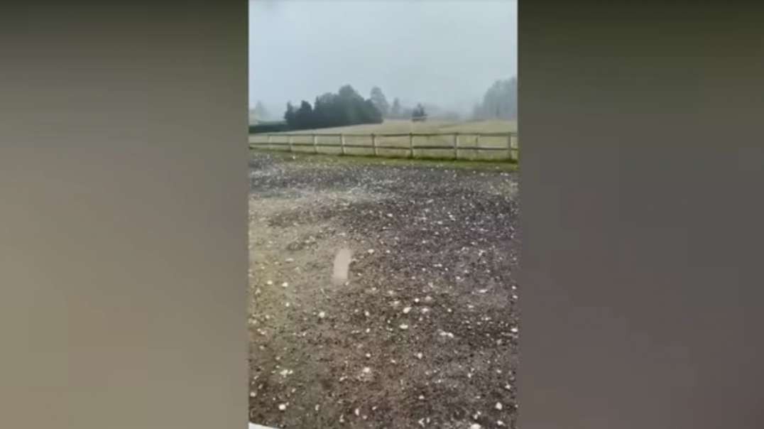 BIG Hail in Multiple Parts of France - Jun. 3 - 6, 2022 orages de grêle en franc.mp4