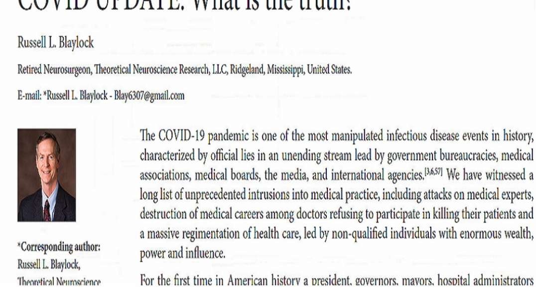 BOMBSHELL!! NIH DATA HIDDEN IN PLAIN SIGHT VERIFIES COVID-19 IS A LETHAL SCAM