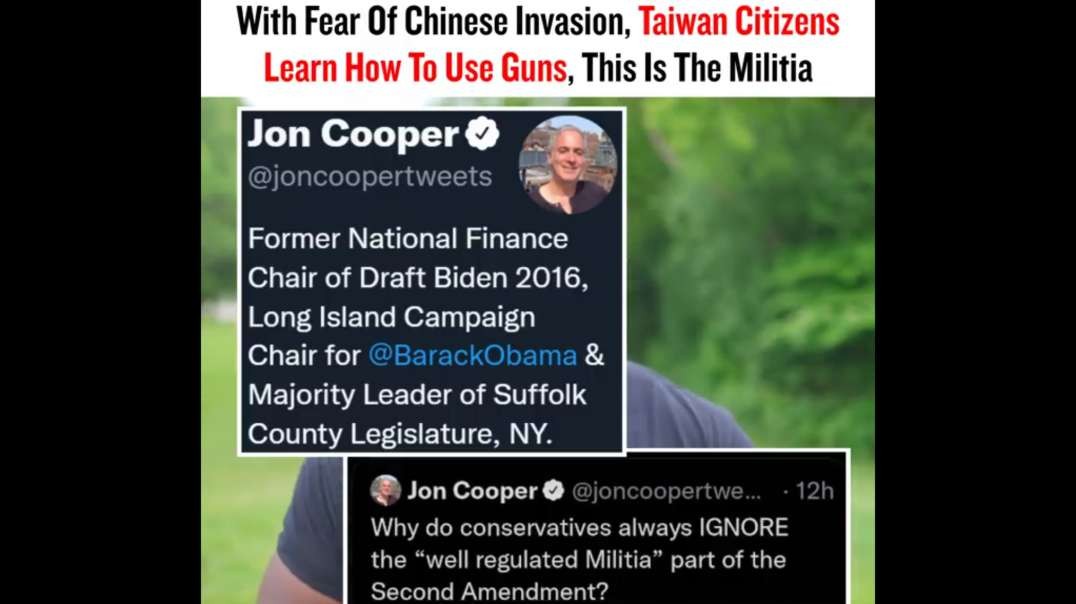 [Colion Noir Mirror] Fearing Chinese Invasion, Taiwanese Learn to Use Guns: This Is The Militia